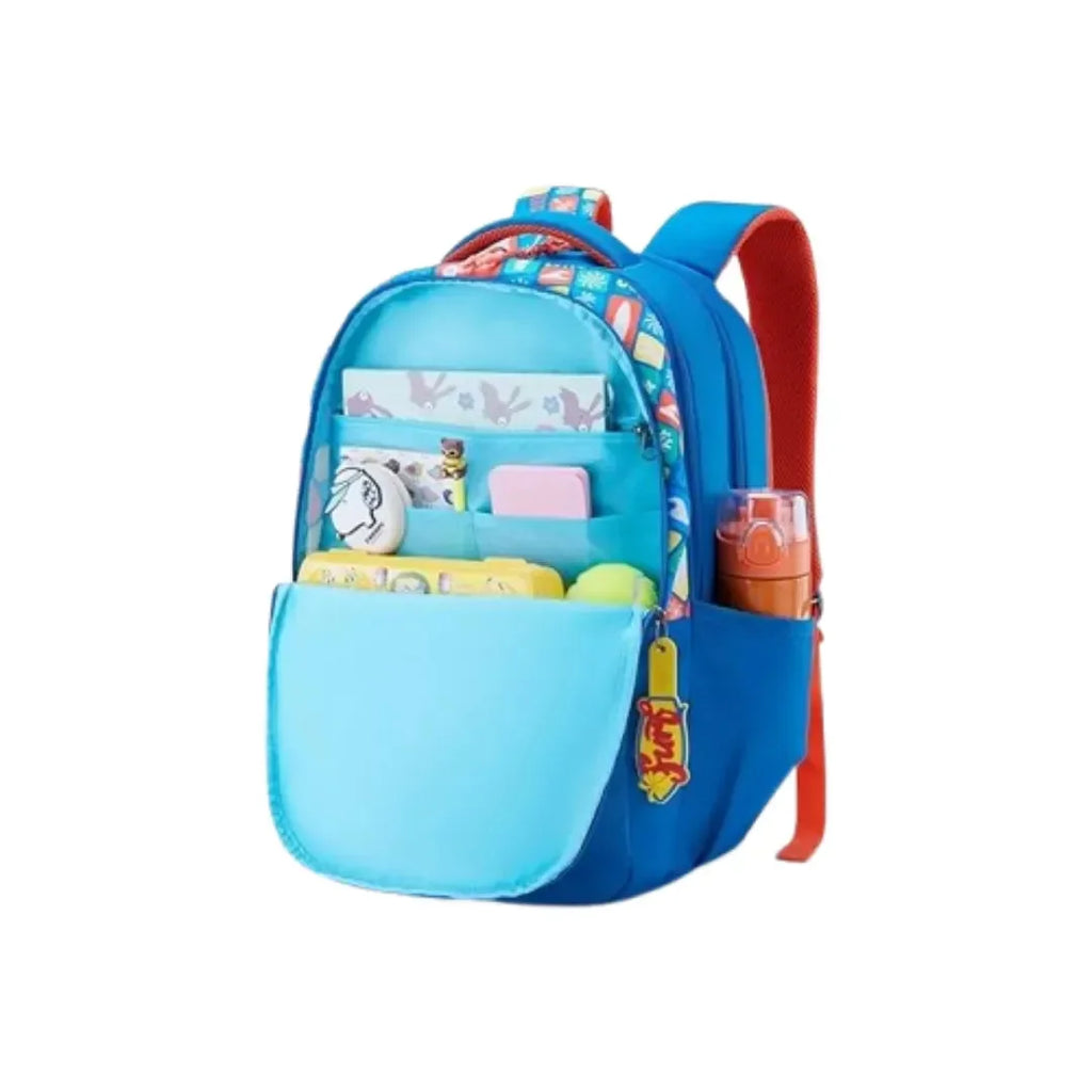 American Tourister Pazzo 4.0 XL Blue Surf Backpack – 31 L | Age 10+ - Naivri