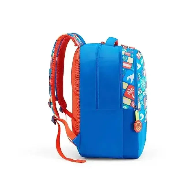 American Tourister Pazzo 4.0 XL Blue Surf Backpack – 31 L | Age 10+ - Naivri