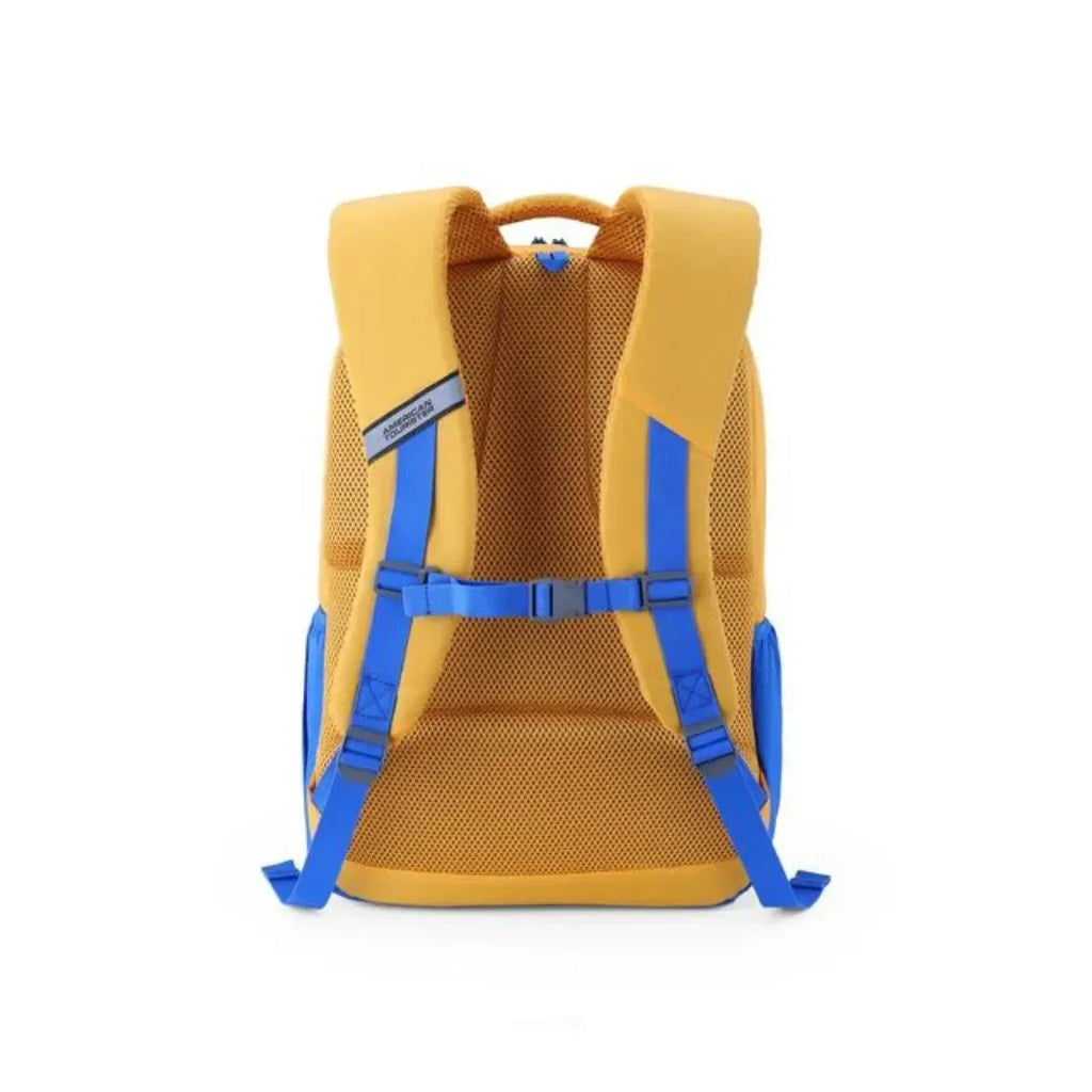 American Tourister Quad 4.0 Mustard XXL Backpack – 35 Litres | Unisex | Age 12+ - Naivri