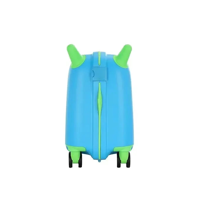 American Tourister Skiddle Blue Astronaut Suitcase – 39.5 cm | Small Cabin Polypropylene Hard Trolley Bag | 4 Wheels Spinner | Durable & Vibrant Design - Naivri