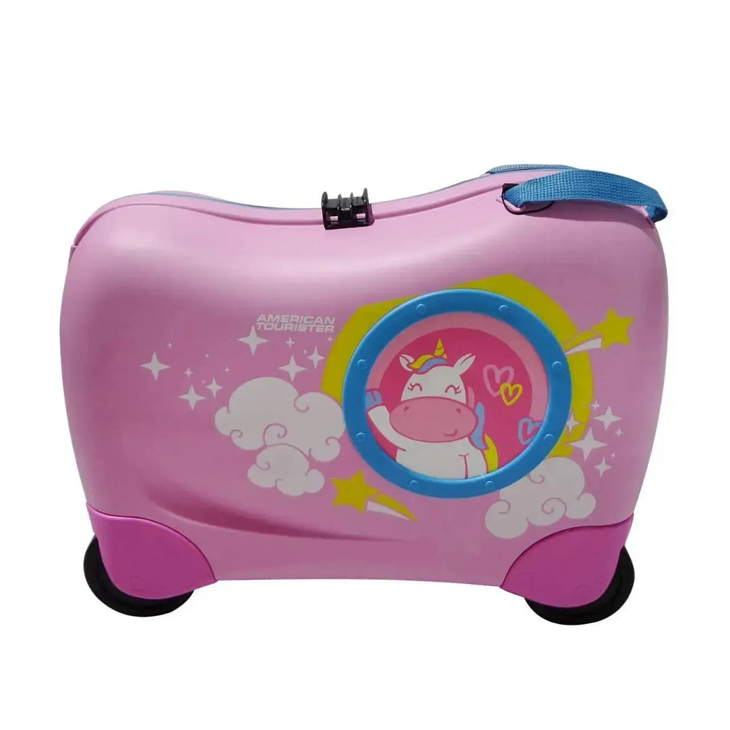 American Tourister Skittle Unicorn Pink Suitcase - Naivri