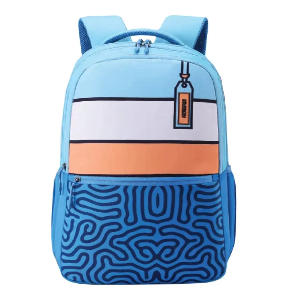 American Tourister Squad 4.0 XXL Elemental Blue 35 Ltrs - Naivri