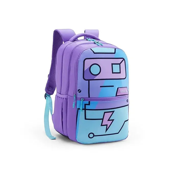 American Tourister Toodle 4.0 XXL Robot Lavender 35 Ltrs - Naivri