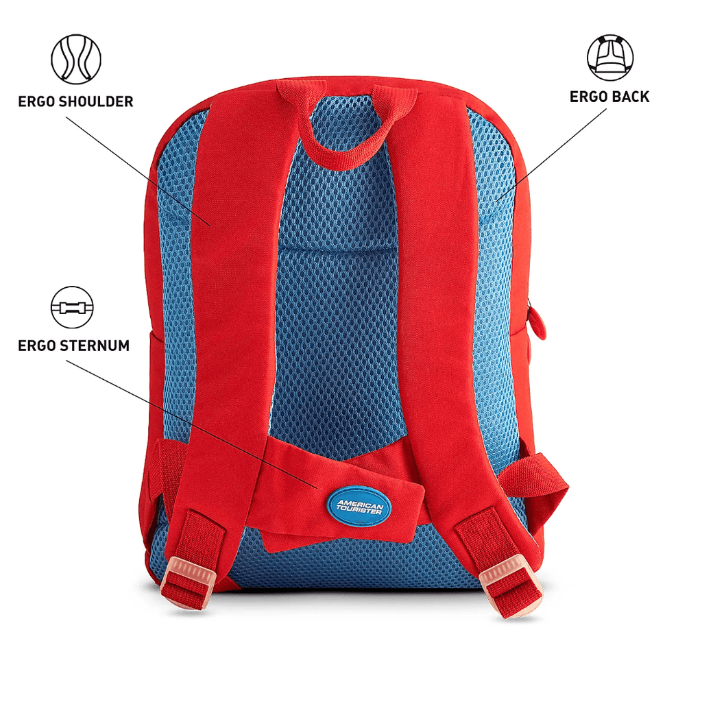 American Tourister Yoodle 2.0 Red Backpack 10.5 Ltrs - Naivri