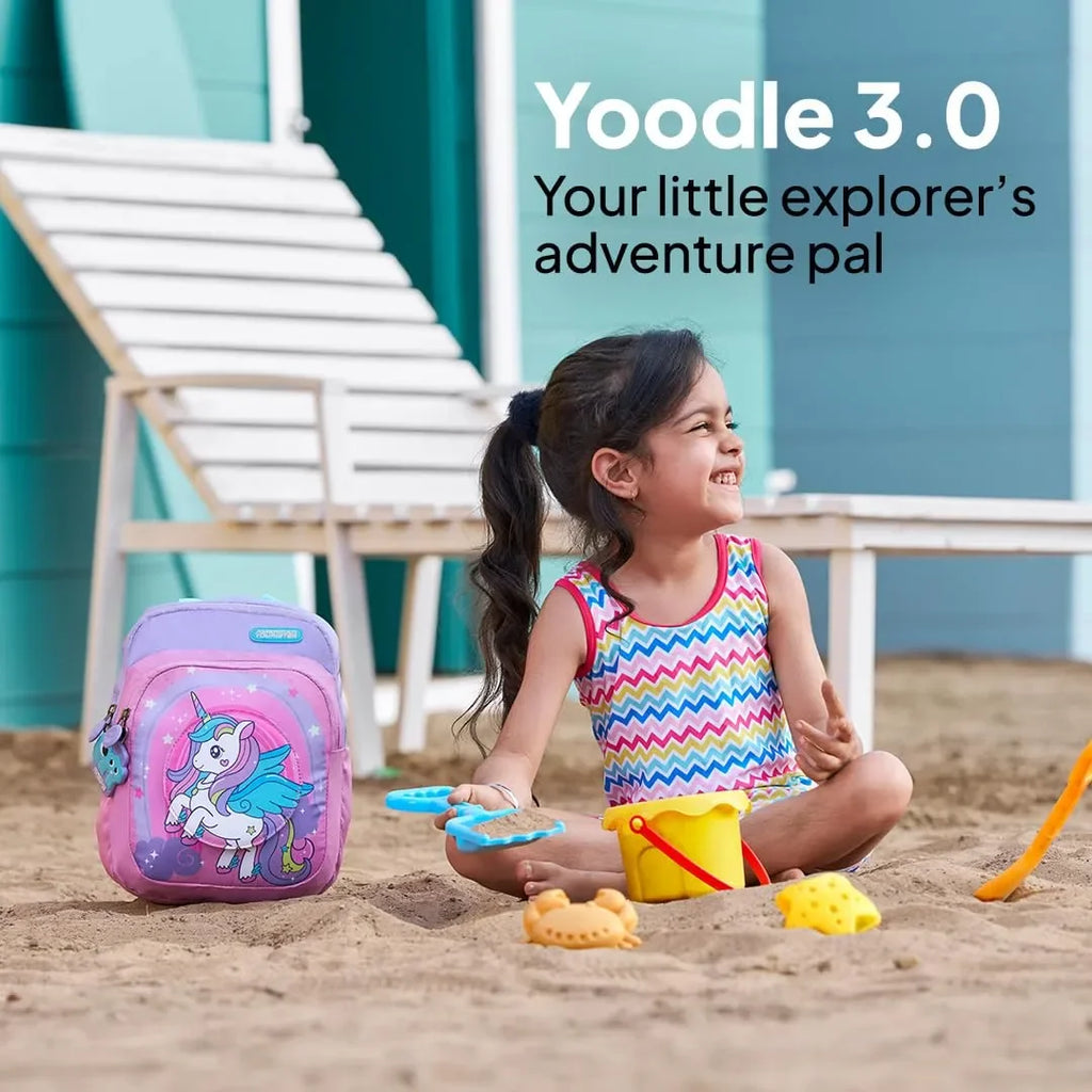 American Tourister Yoodle 3.0 Girls Backpack – Unicorn Pink | 8.5L | Lightweight School & Travel Bag for Kids - Naivri
