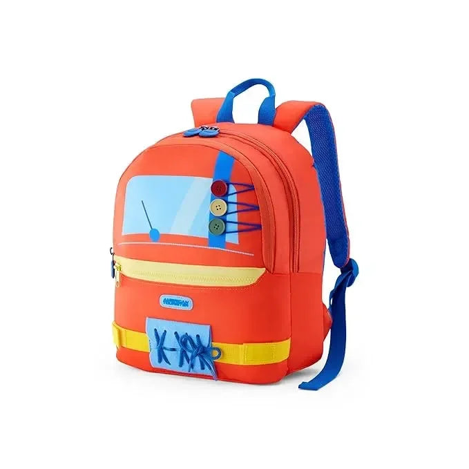 American Tourister Yoodle 4.0 Car Orange 11.5L Kids Backpack – Fun, Comfortable & Durable - Naivri