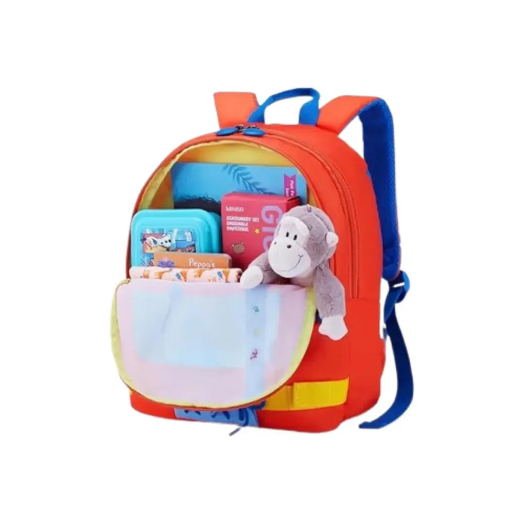 American Tourister Yoodle 4.0 Car Orange 11.5L Kids Backpack – Fun, Comfortable & Durable - Naivri