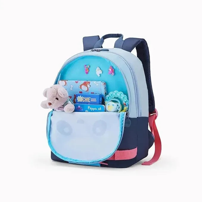 American Tourister Yoodle 4.0 Panda Black Backpack – 11.5 Ltrs | Kids Preschool Bag | Ergonomic Design for Comfort | 1-Year Warranty - Naivri