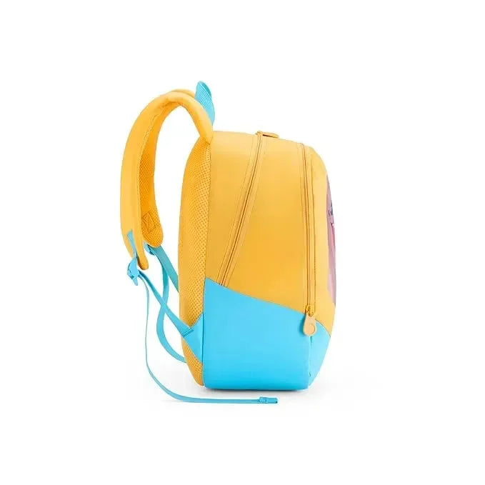 American Tourister Zoodle 4.0 Mustard Dog Backpack – 13 Ltrs | Kids Preschool Bag | Comfortable & Durable Design | 1-Year Global Warranty - Naivri
