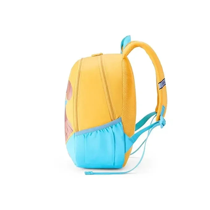 American Tourister Zoodle 4.0 Mustard Dog Backpack – 13 Ltrs | Kids Preschool Bag | Comfortable & Durable Design | 1-Year Global Warranty - Naivri