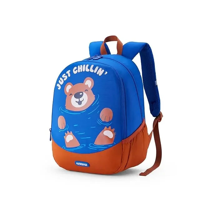 American Tourister Zoodle 4.0 Navy Bear Backpack – 13L | Toddler Backpack | Fun & Comfortable Design | 1-Year Global Warranty - Naivri