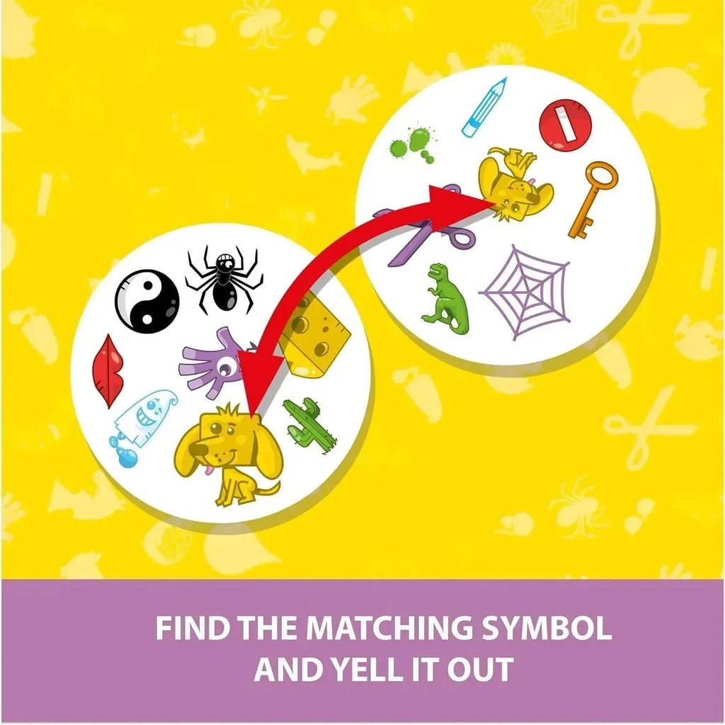 Asmodee Dobble Spot The Catch! – Fast-Paced Visual Matching Card Game for Kids and Families - Naivri