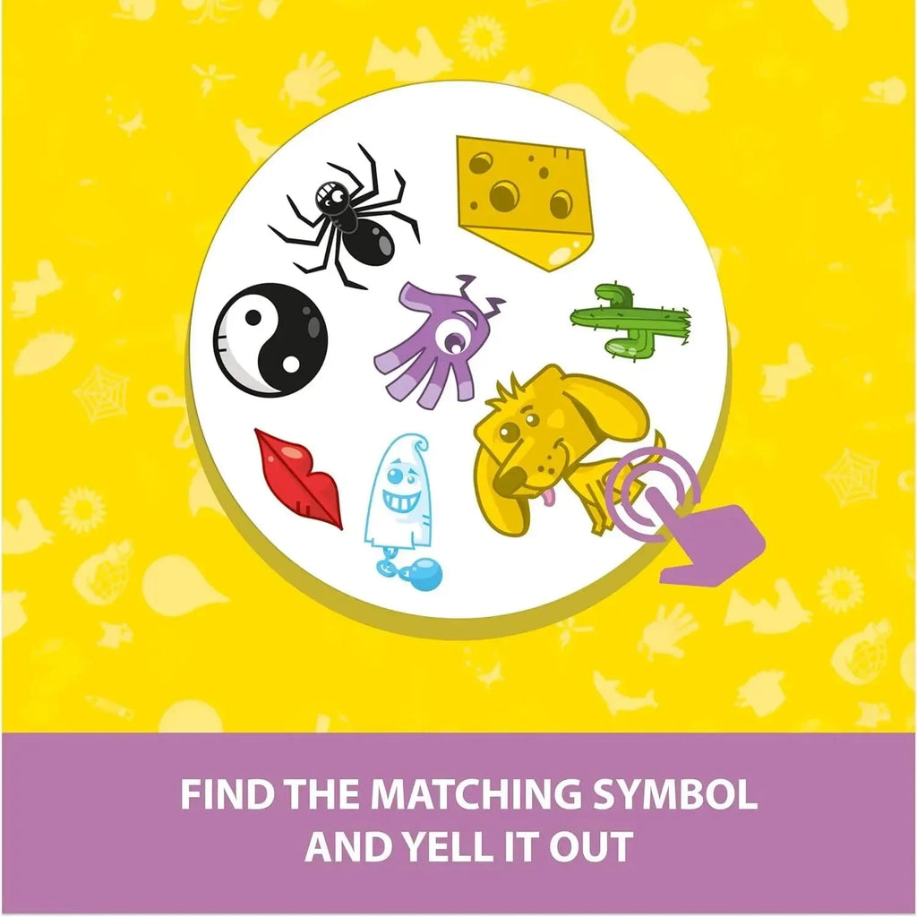 Asmodee Dobble Spot The Catch! – Fast-Paced Visual Matching Card Game for Kids and Families - Naivri