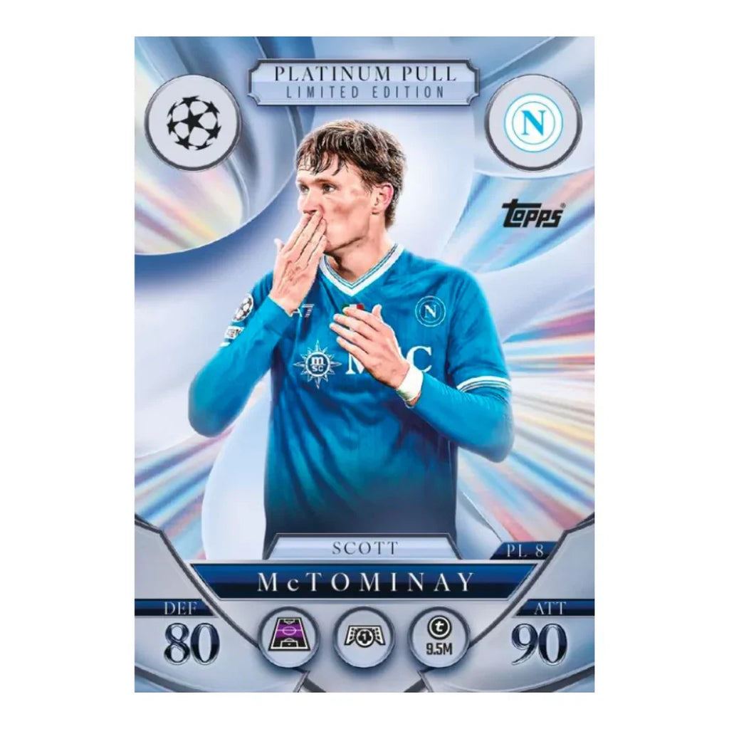 UCC Match Attax 25/26 Football Trading Card Collection – UEFA Champions League & Europa League Edition - Naivri