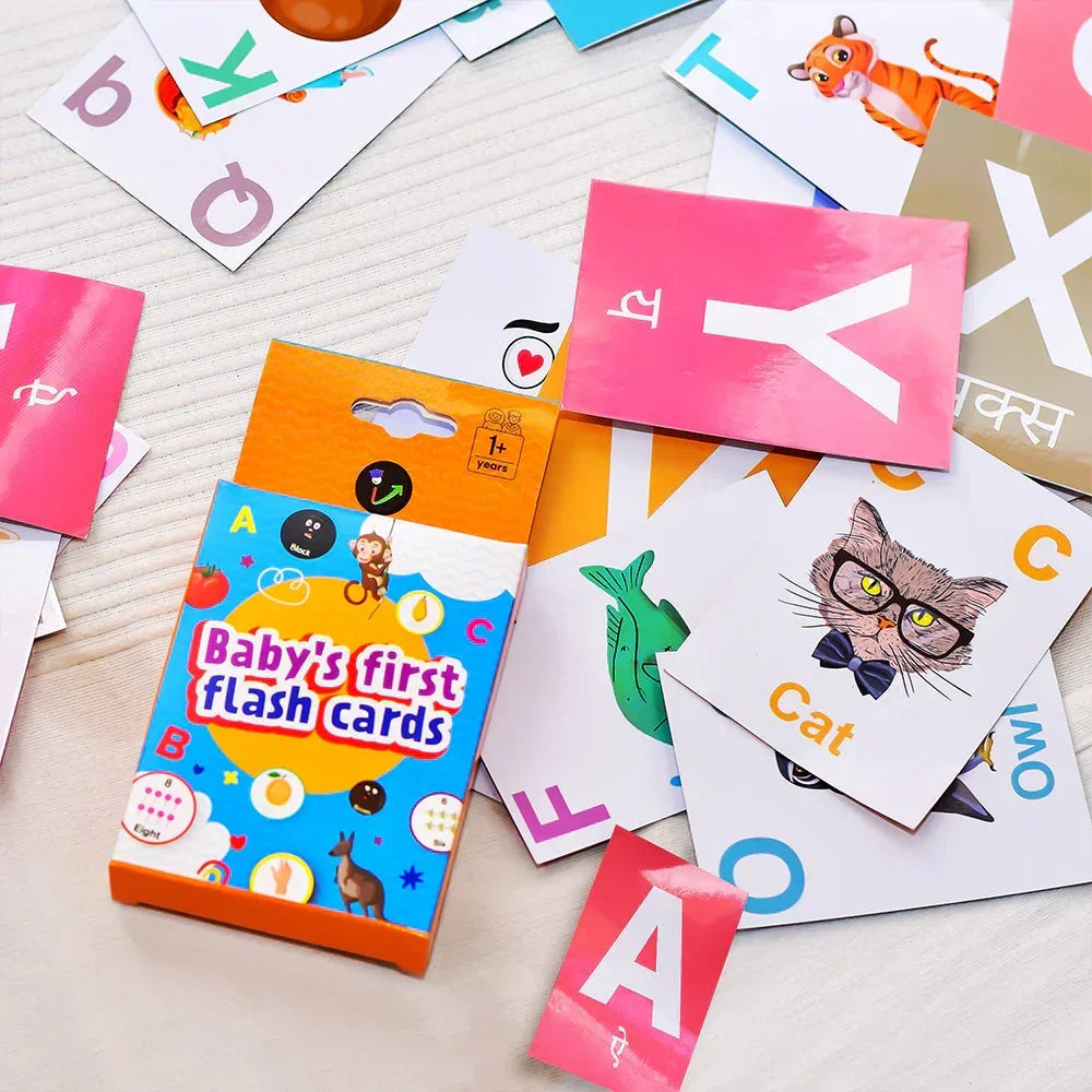 Baby's First Alphabets Flash Cards - Naivri