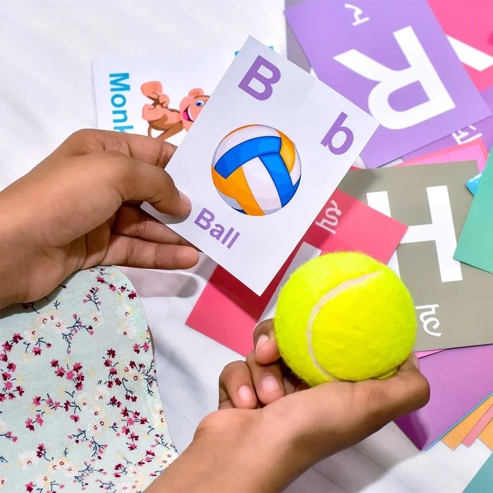 Baby's First Alphabets Flash Cards - Naivri