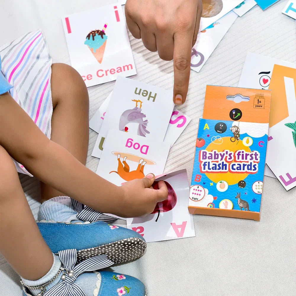 Baby's First Alphabets Flash Cards - Naivri