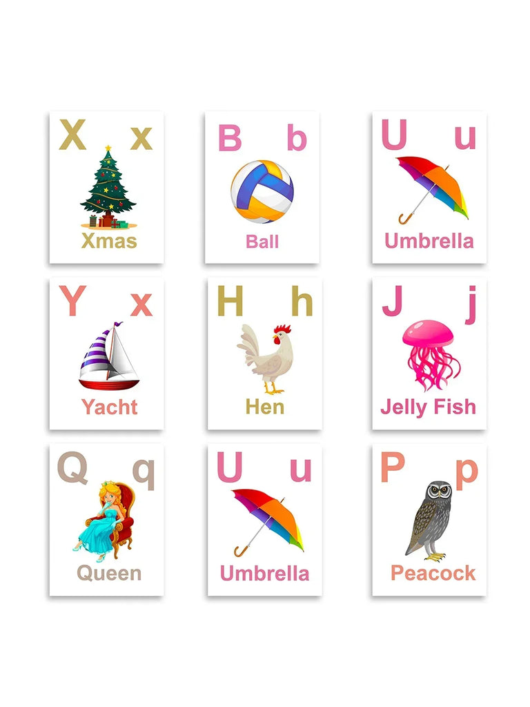 Baby's First Alphabets Flash Cards - Naivri