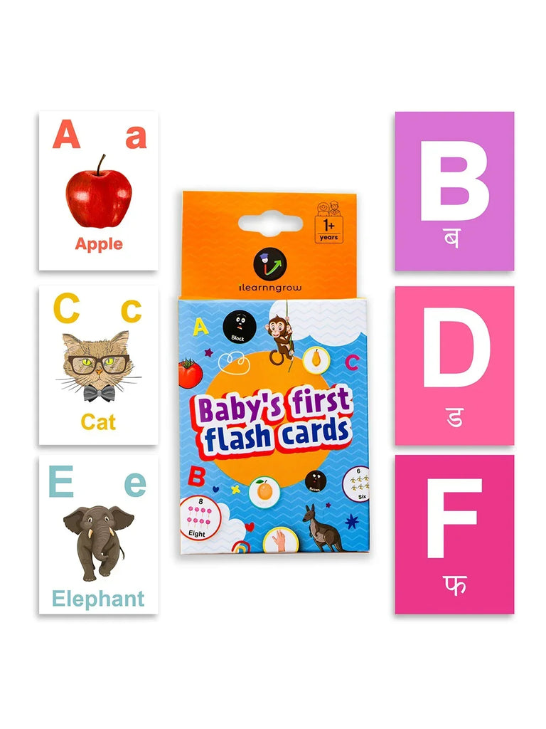 Baby's First Alphabets Flash Cards - Naivri