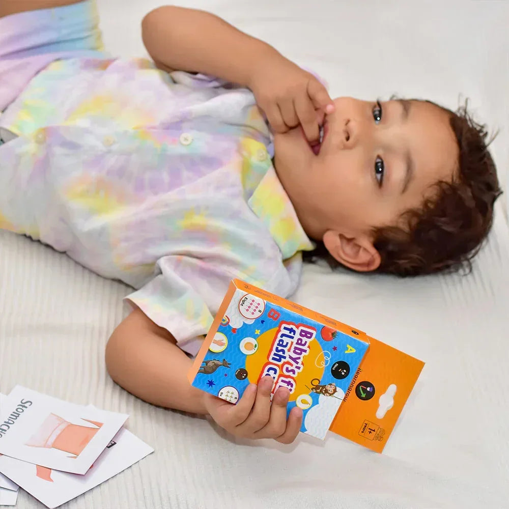 Baby's First Body Parts Flash Cards - Naivri