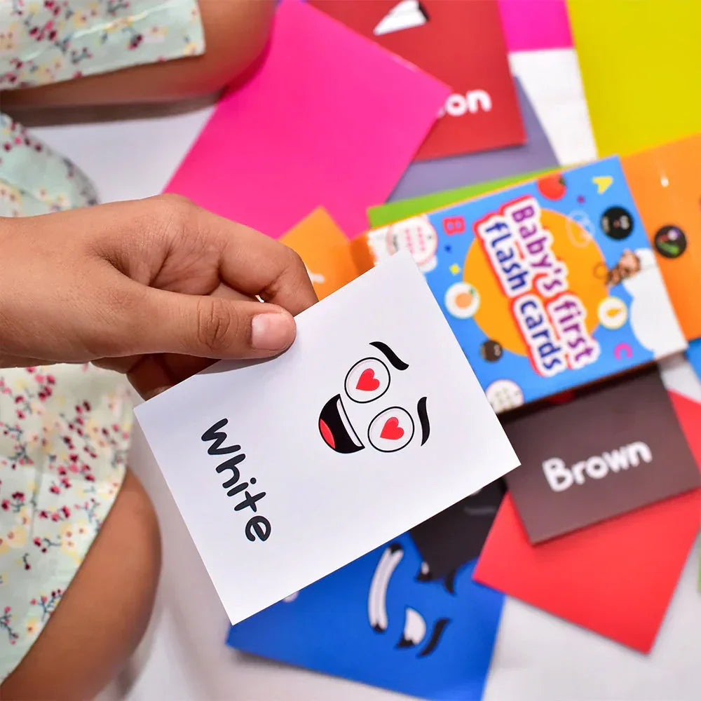 Baby's First Colors Flash Cards - Naivri