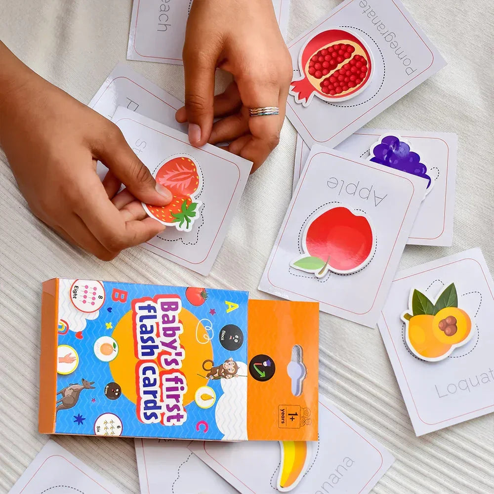 Baby's First Fruits Flash Cards - Naivri