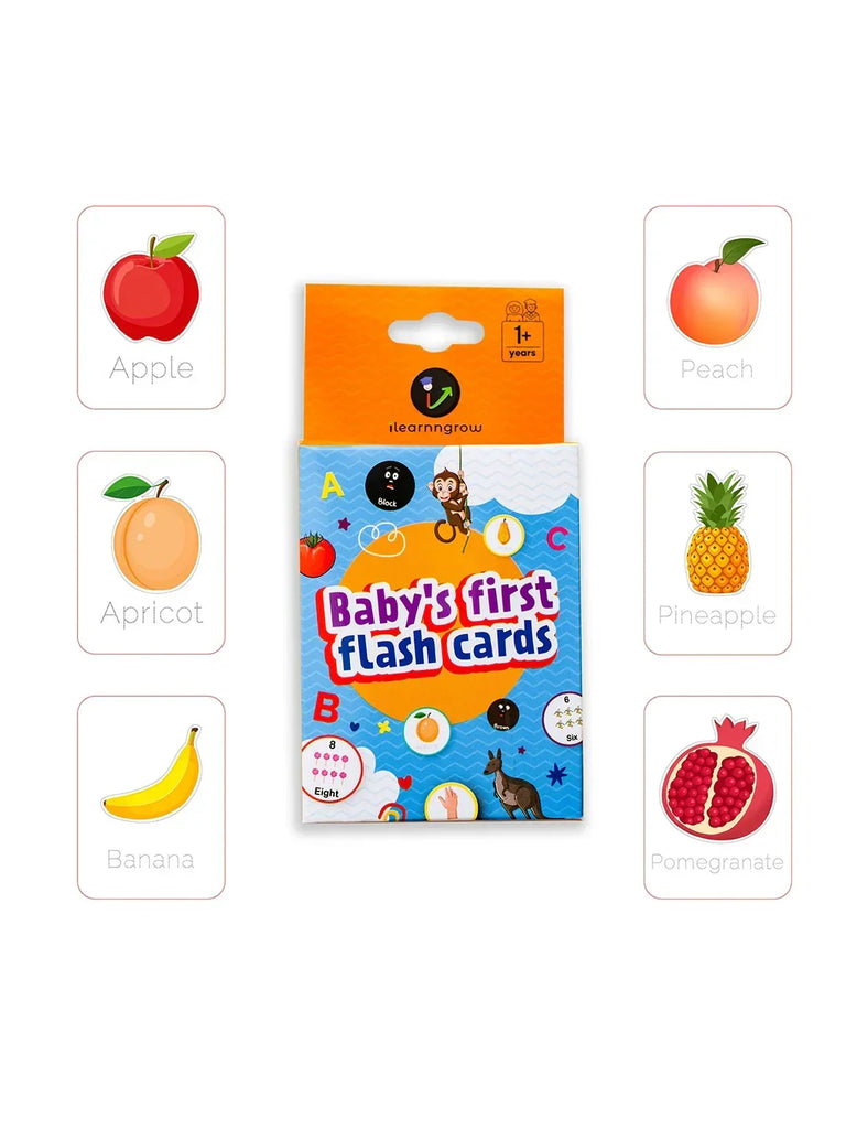 Baby's First Fruits Flash Cards - Naivri