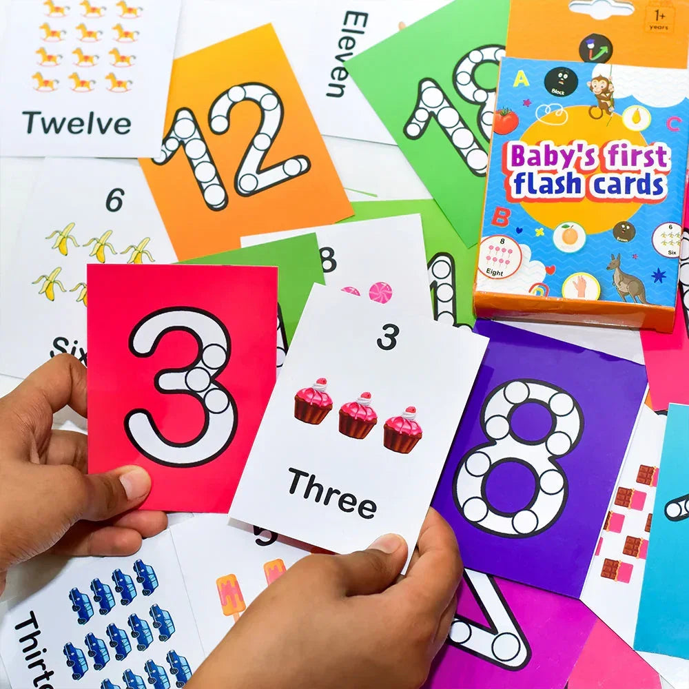 Baby's First Numbers Flash Cards - Naivri