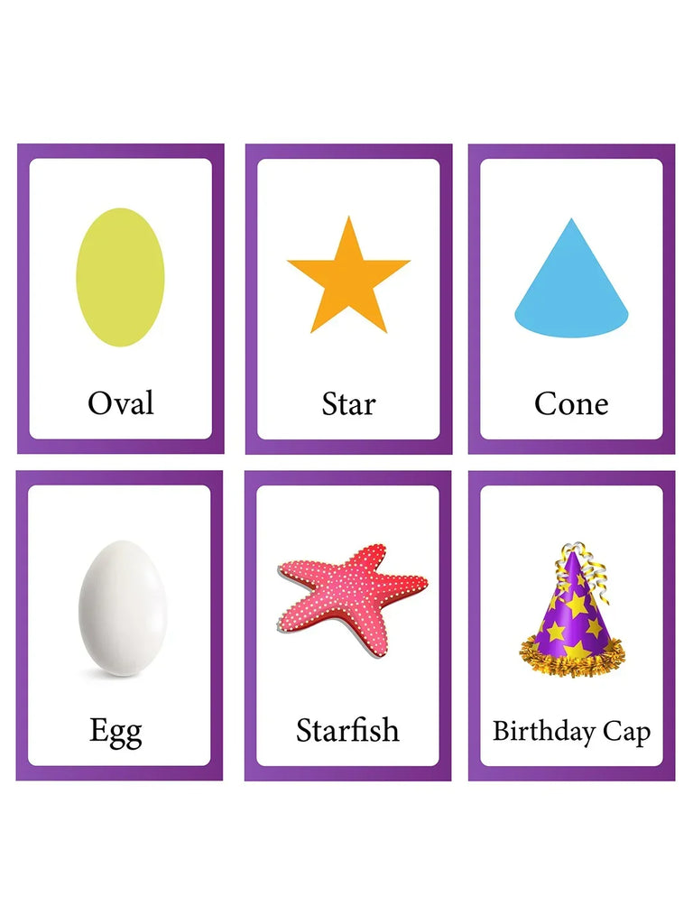 Baby's First Shape Flash Cards - Naivri