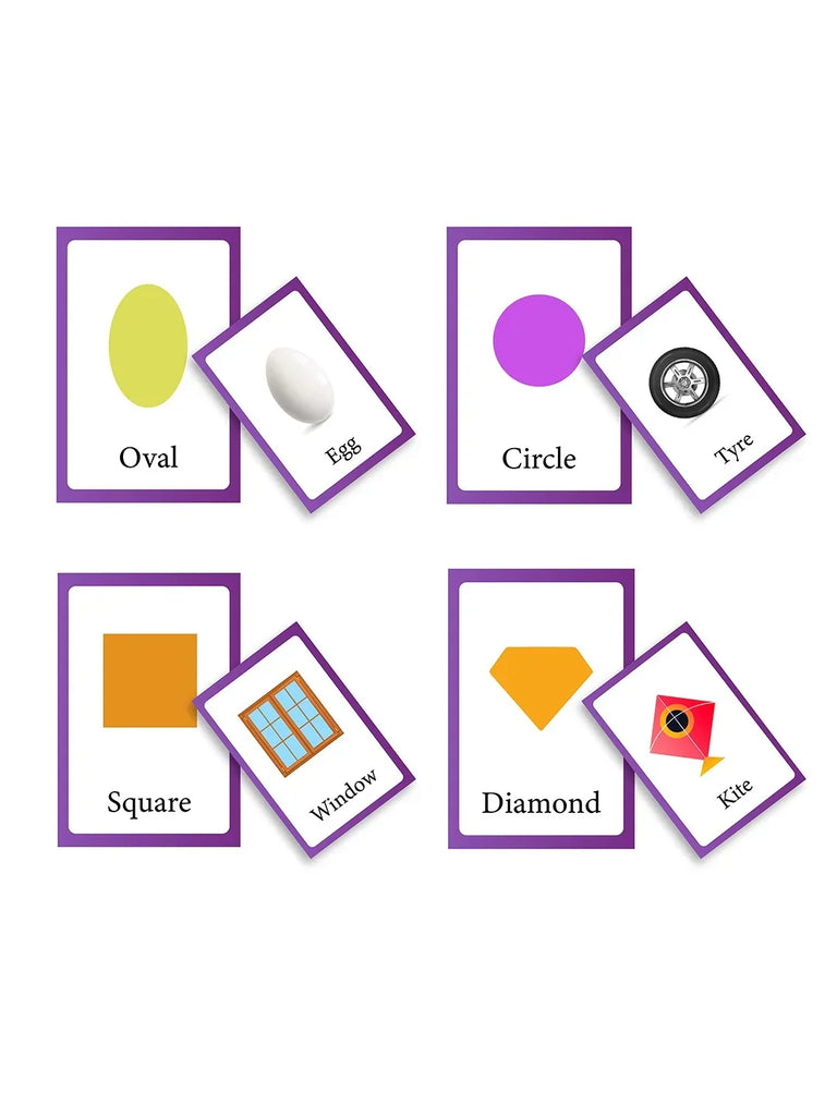 Baby's First Shape Flash Cards - Naivri