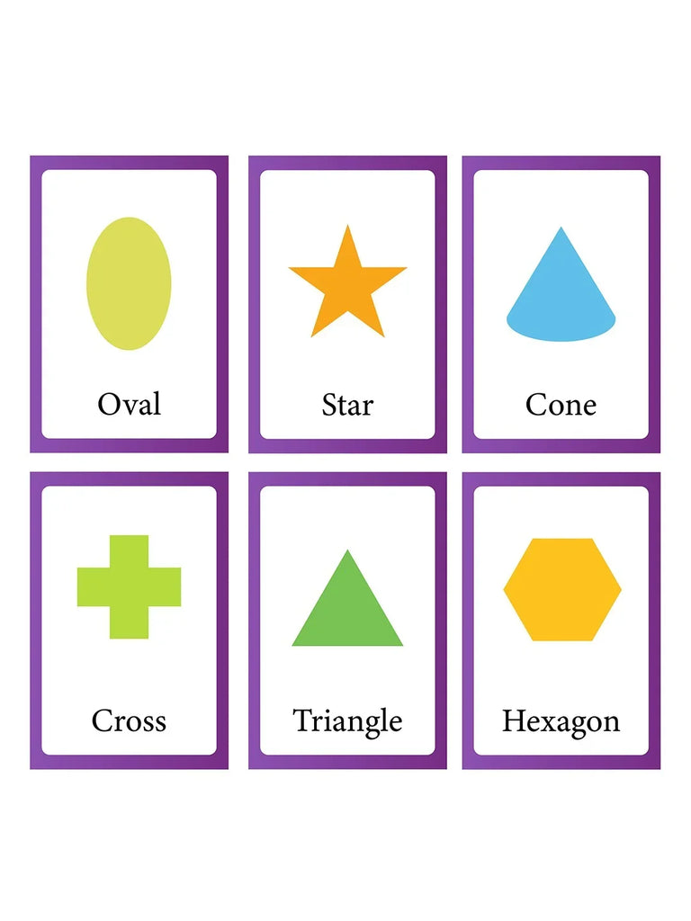Baby's First Shape Flash Cards - Naivri