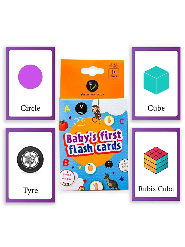 Baby's First Shape Flash Cards - Naivri