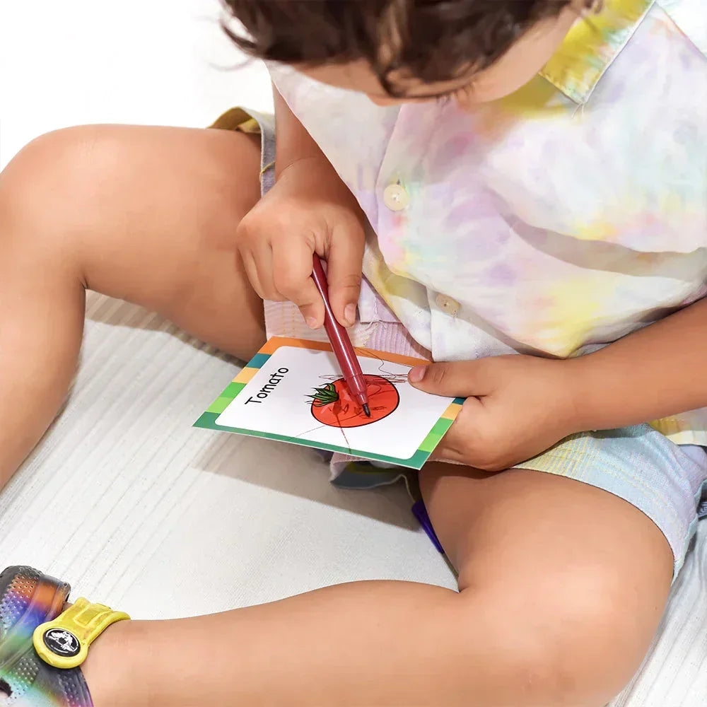 Baby's First Vegetables Flash Cards - Naivri