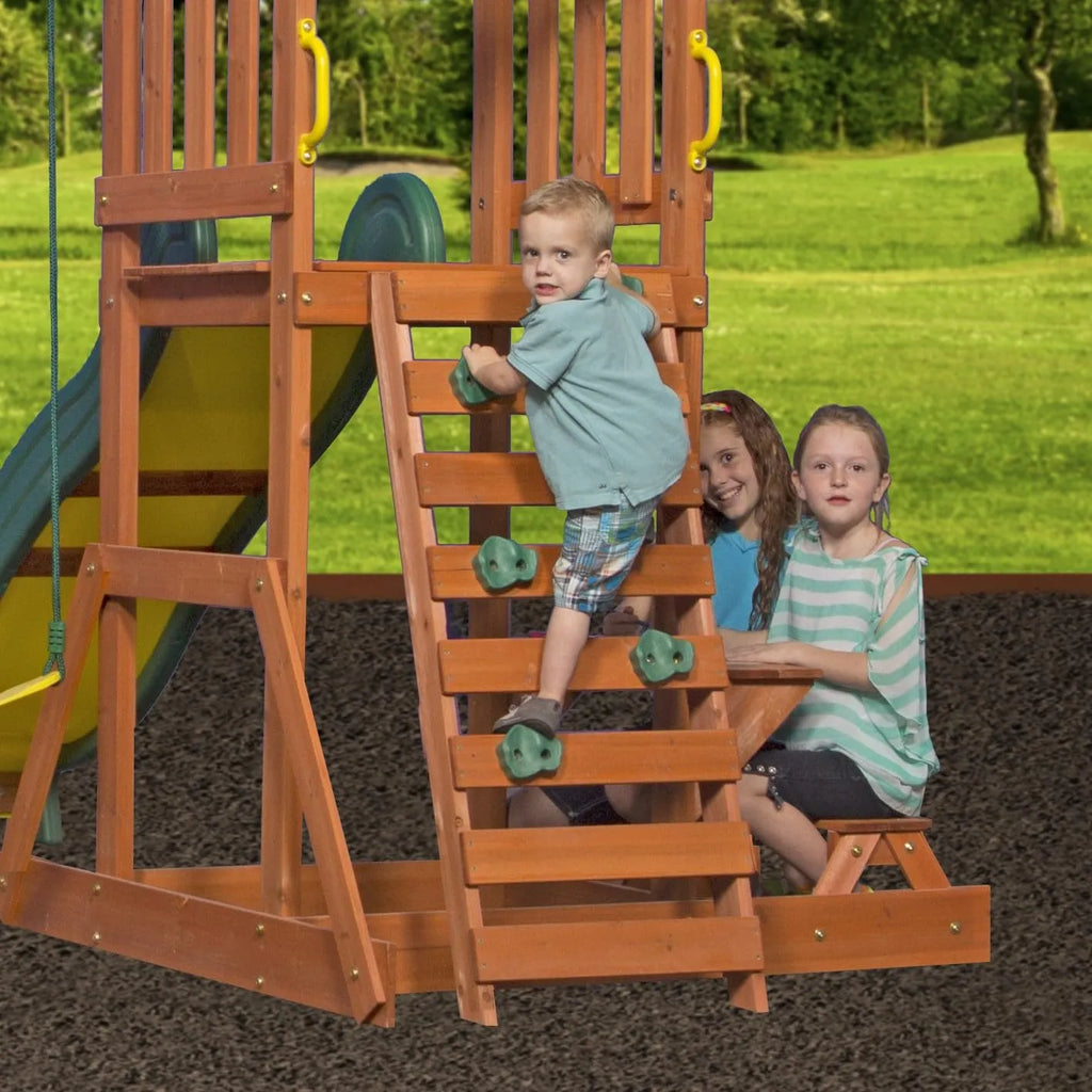 Backyard Sunnydale Play Tower Including Swings - Naivri