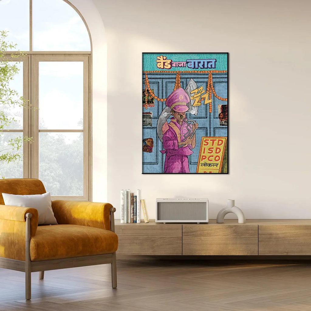 Baffll Trumpet Twist – 1000-Piece Artistic Jigsaw Puzzle for Adults (15Y+) - Naivri