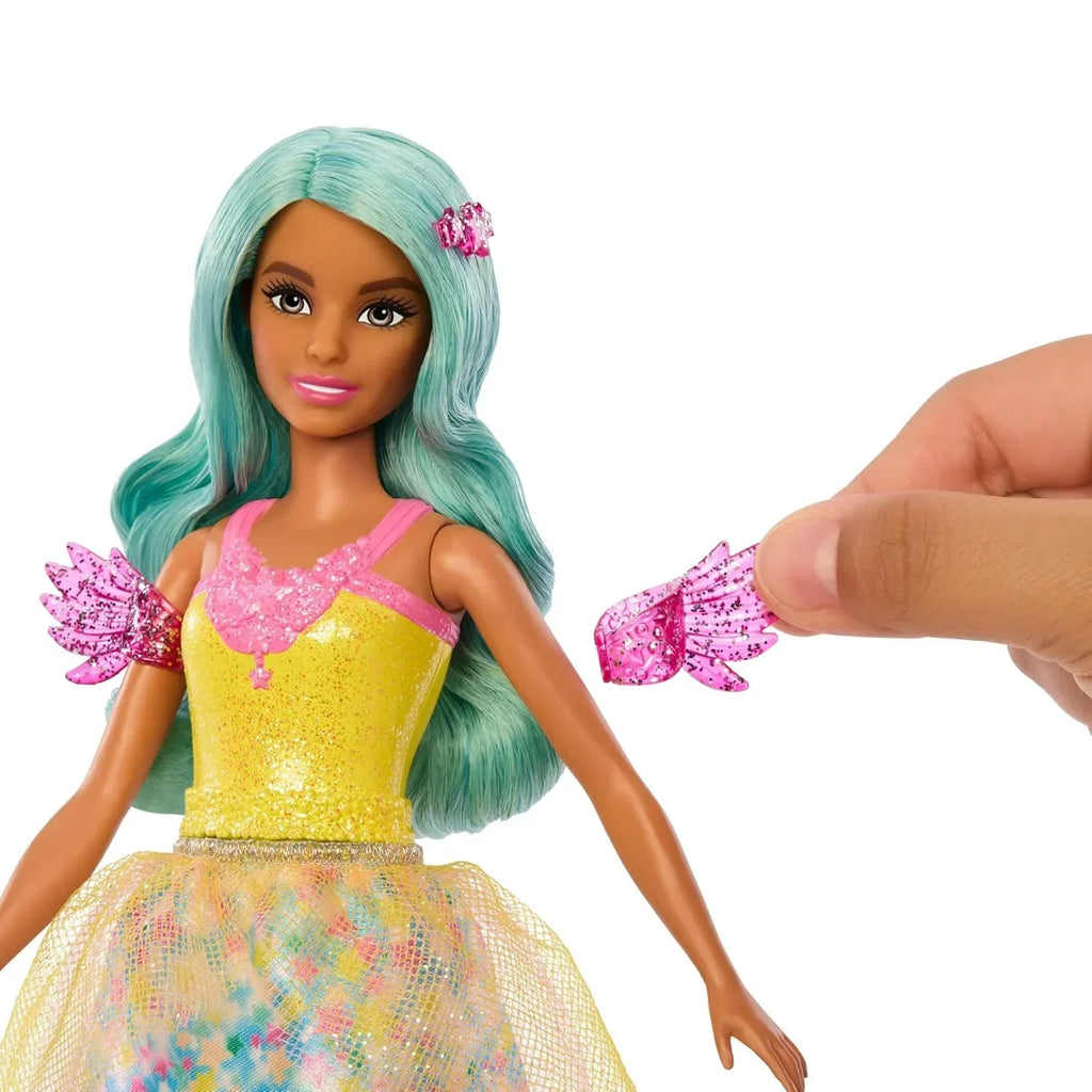 Barbie A Touch of Magic Doll & Accessories – Teresa with Fantasy Outfit, Pet, Leash & Styling Accessories - Naivri