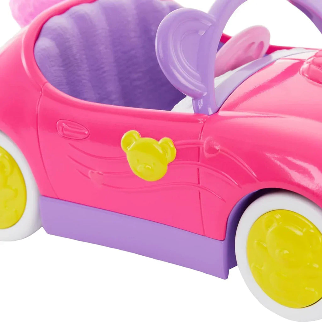 Barbie Chelsea Doll & Toy Car Set with Bear-Themed Convertible & Teddy Bear Accessory - Naivri