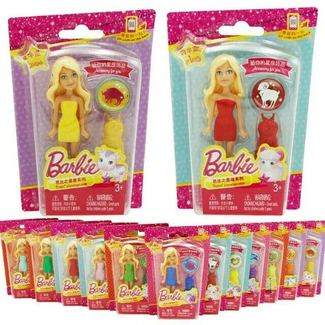 Barbie Doll Horoscope Series Assorted – Zodiac Fun in Miniature Style - Naivri