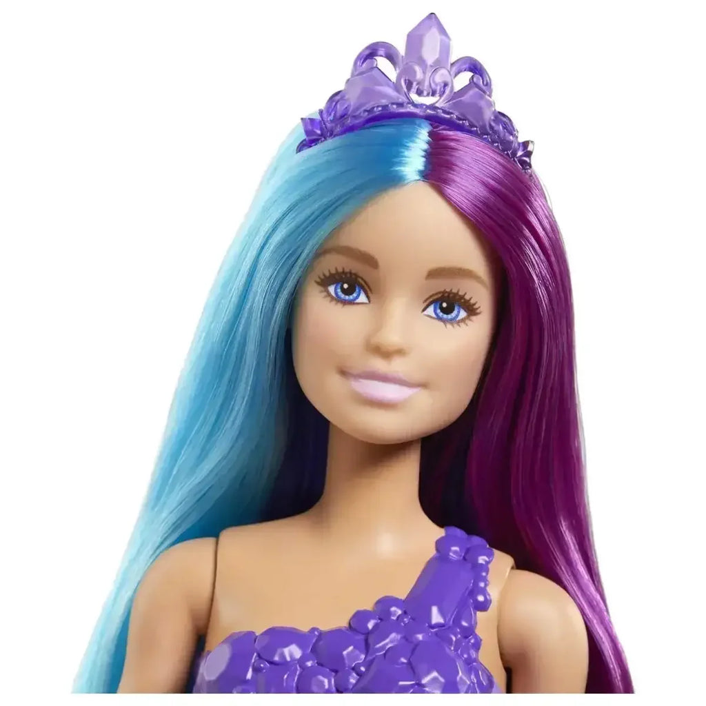 Barbie Dreamtopia Mermaid Doll with Extra-Long Fantasy Hair & Styling Accessories (13-Inch) - Naivri