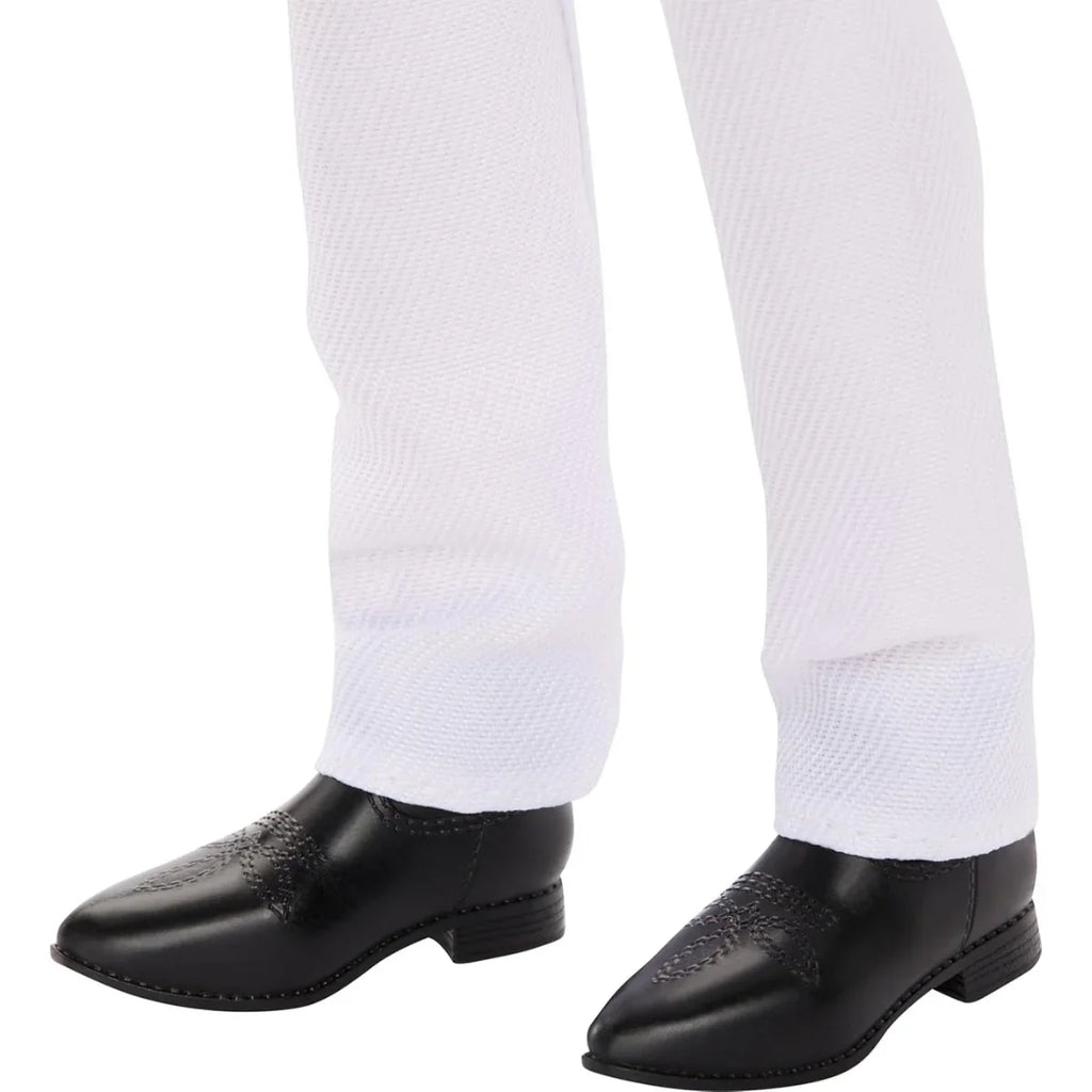 Barbie Fashionistas Ken Doll #226 Wearing Removable Western Shirt, Pants & Boots, Blonde Fashion Doll, 65th Anniversary Collectible - Naivri