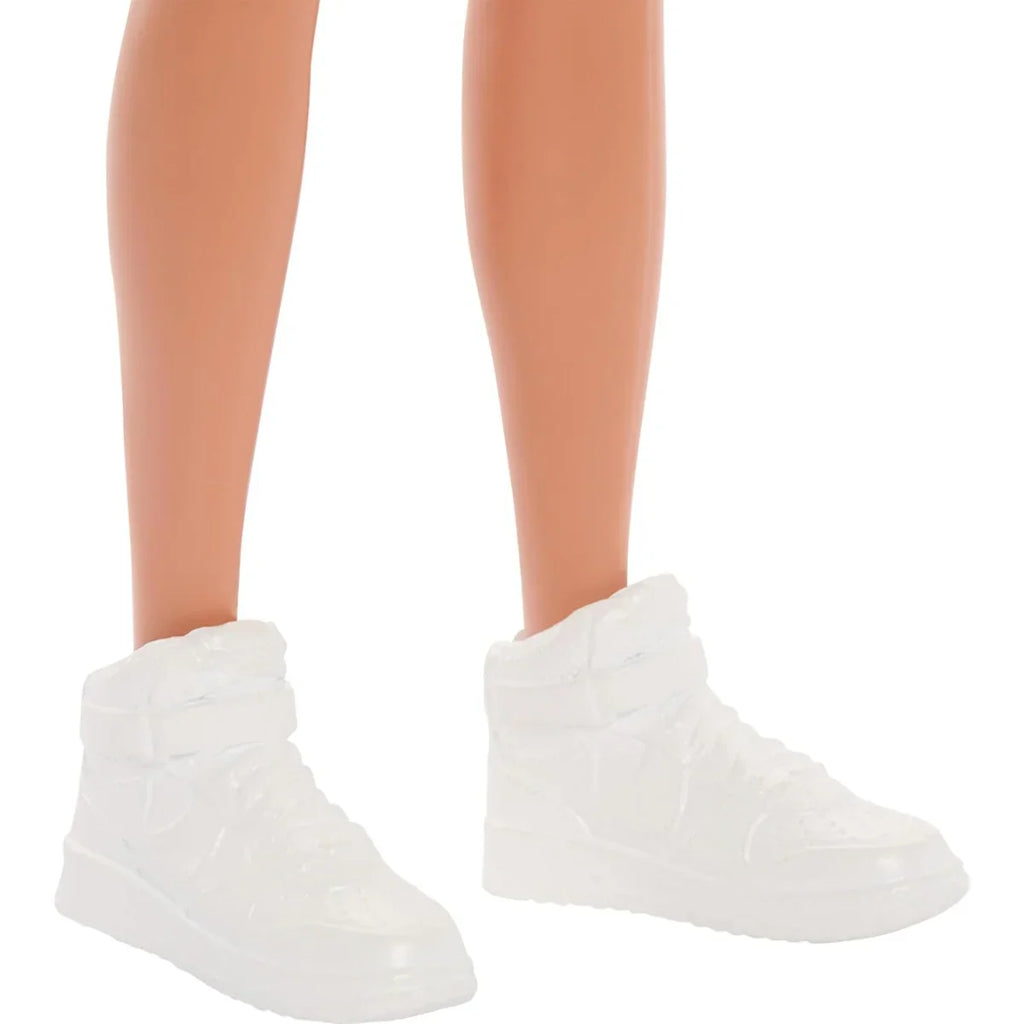 Barbie Fashionistas Ken Doll #227 with Outfit Inspired by The Totally Hair Look, Brunette with Short Beard & Slender Body Type, 65th Anniversary Collectible - Naivri