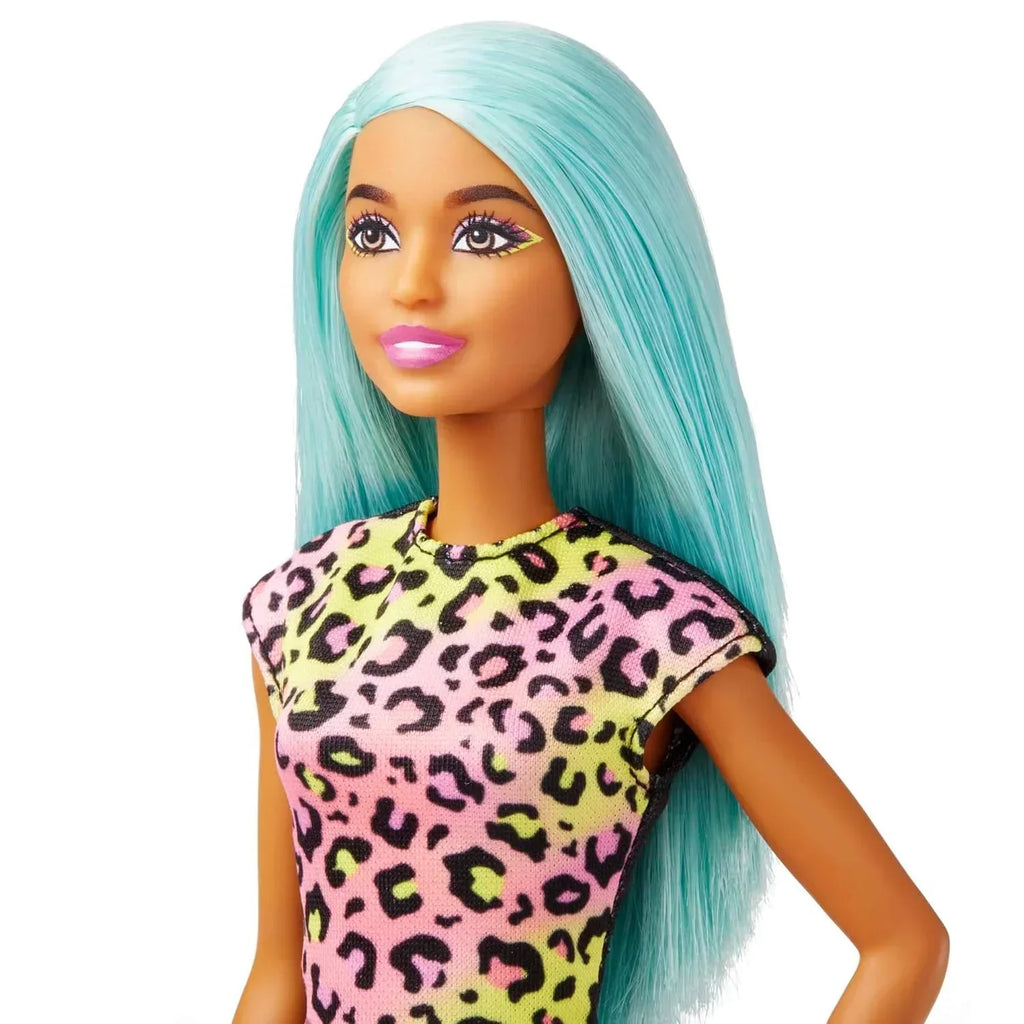 Barbie Makeup Artist Doll with Teal Hair, Palette & Brush Accessories - Naivri