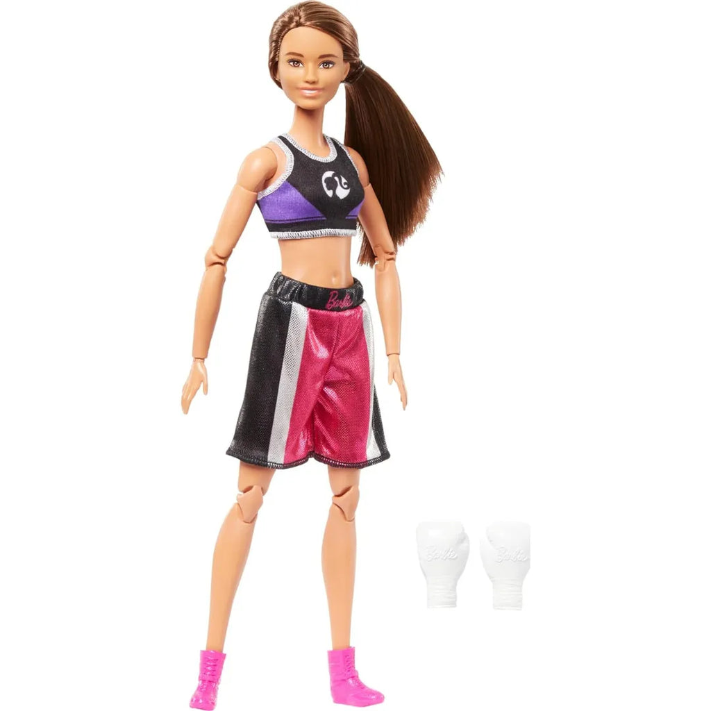 Barbie® Made to Move™ Boxer Doll & Accessories HRG40 - Naivri