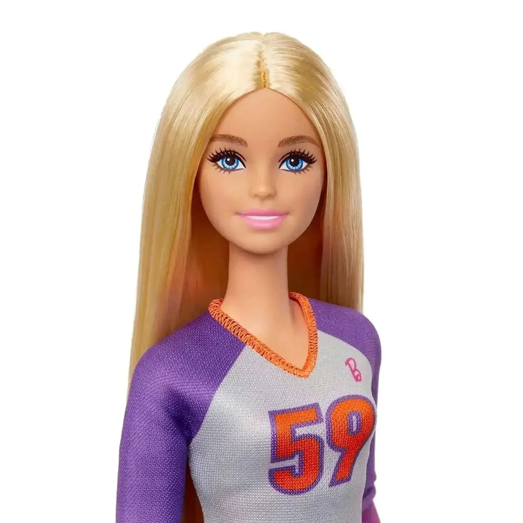 Barbie® Made To Move™ Career Volleyball Player Doll HKT72 – Realistic Posing Doll with Volleyball & Net - Naivri