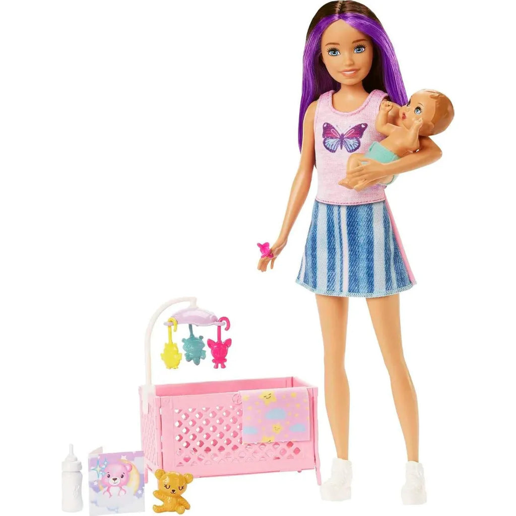 Barbie® Skipper™ Babysitters Inc.™ Bedtime Playset HYJ33 - Naivri