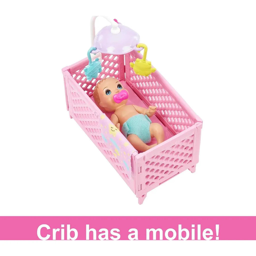 Barbie® Skipper™ Babysitters Inc.™ Bedtime Playset HYJ33 - Naivri