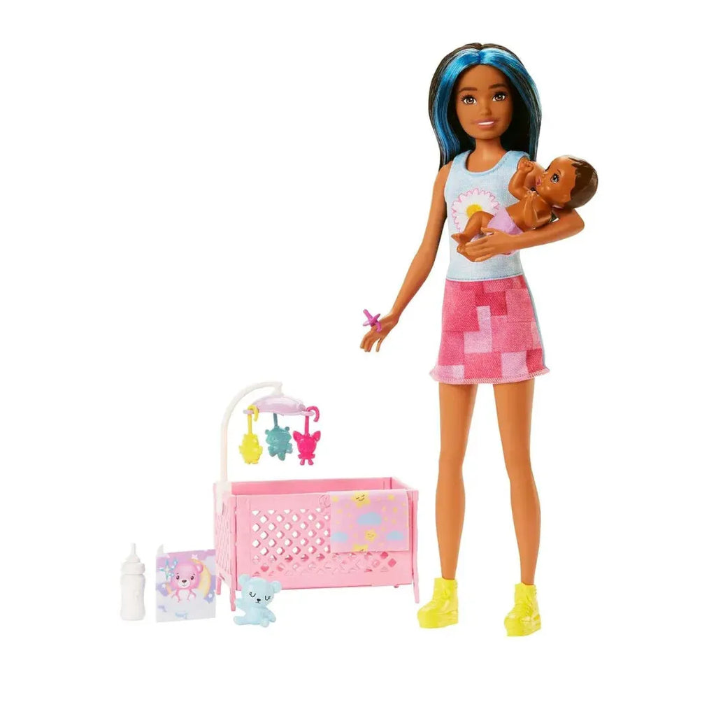 Barbie® Skipper™ Babysitters Inc.™ Crib Playset HYJ34 - Naivri