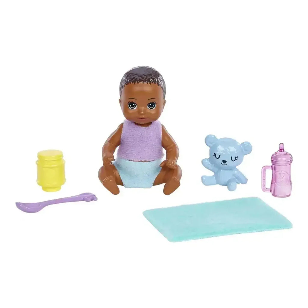 Barbie Skipper Babysitters Inc. Doll & Baby Playset with Accessories – Gift for Kids 3+ - Naivri