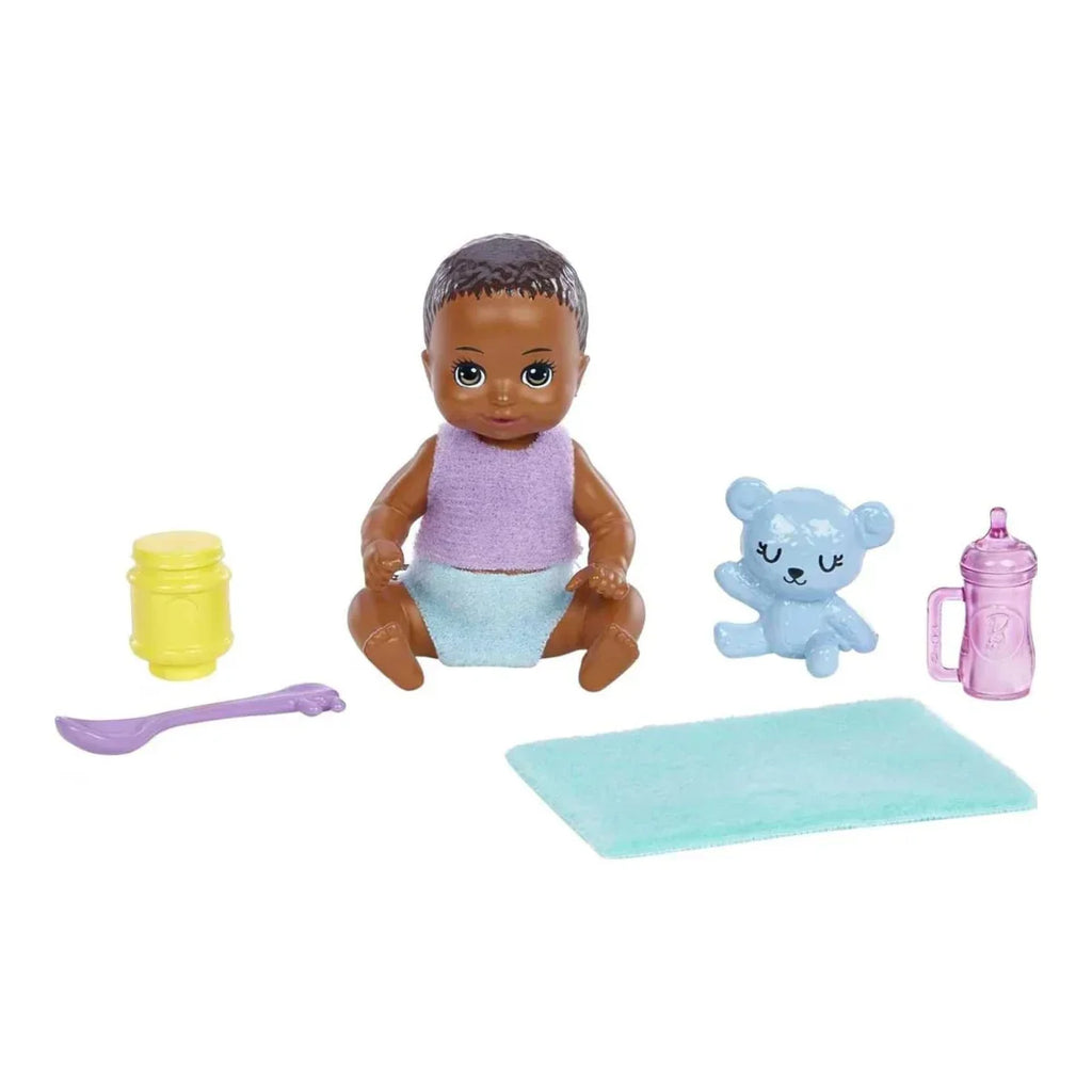 Barbie Skipper Babysitters Inc. Doll & Baby Playset with Accessories – Gift for Kids 3+ - Naivri