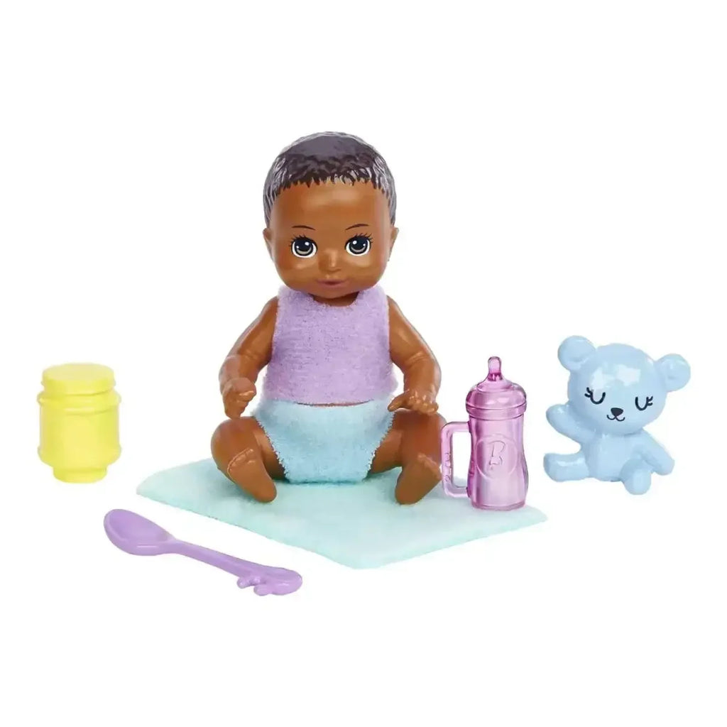 Barbie Skipper Babysitters Inc. Doll & Baby Playset with Accessories – Gift for Kids 3+ - Naivri